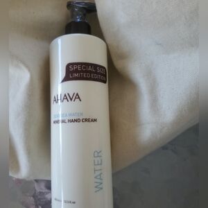 AHAVA 13.5oz Mineral Hand Cream W/Pump New Sealed